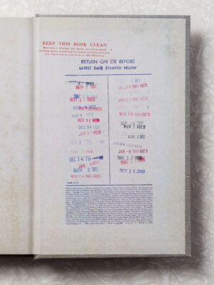 The first page of the book.
(KEEP THIS BOOK CLEAN Borrowers finding shis book peueil-mrked are expceied co ropori it to the librarisn RETURN ON OR BEFORE LATEST DATE STAMFED BELOW DEC1
