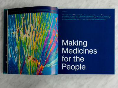 The book is a work of art.
(CHAPTER1 Strong FoundationcOVER STORIESAddressing Vitamin Deficiencies Isolating CompOUnd E  CCINATZON CAMPATONS FOR THE PUBLIC GOOp  A New Exa of VaCCineS Making Medicines for the People,no person, paper, retro, identity, creativity, contemporary, cover, business, art, graphic design, desktop, internet, facts, booklet, design, nature, summer, artistic, travel, abstract)