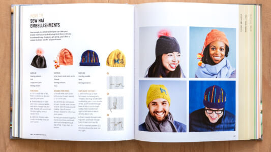 A photo of a hat.
(HOW TO CRAFTAND CREAT CRAFT AND CREATE SEW HAT EMBELLISHMENTS Four simple-to-stitch techniques can take your to extraordinary. Once you get going, you